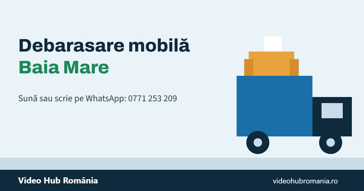 Debarasare mobilă Baia Mare