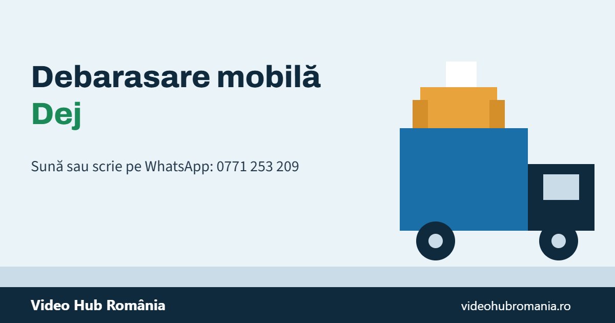 Debarasare mobilă Dej