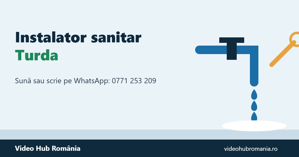 Instalator sanitar Turda