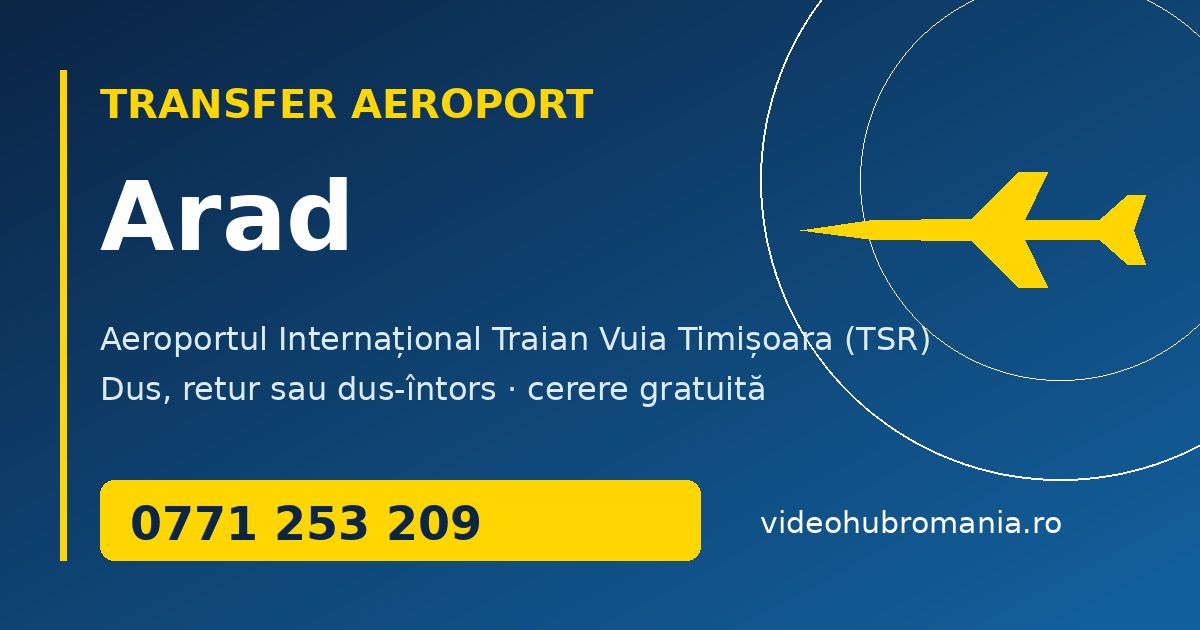 Transfer aeroport Arad