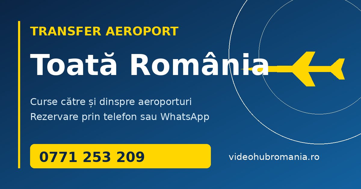 Transfer aeroport în România